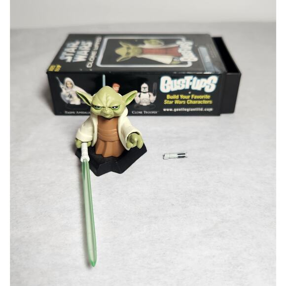 Star Wars Clone Wars 2"-3" Gentle Giant Bust Ups Lot Of 5 Pre-owned - Picture 6 of 7